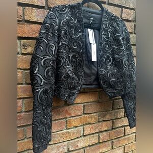 Stunning beaded jacket by Express